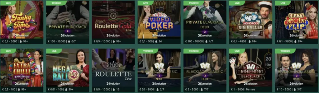Jeux de table en ligne – roulette, blackjack et baccarat disponibles 24/7
